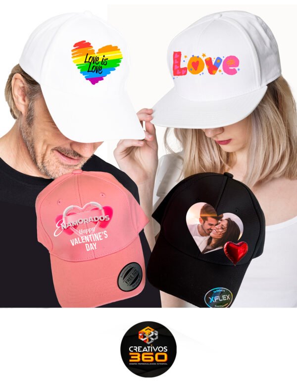 Gorras Dúo con Diseño personalizado